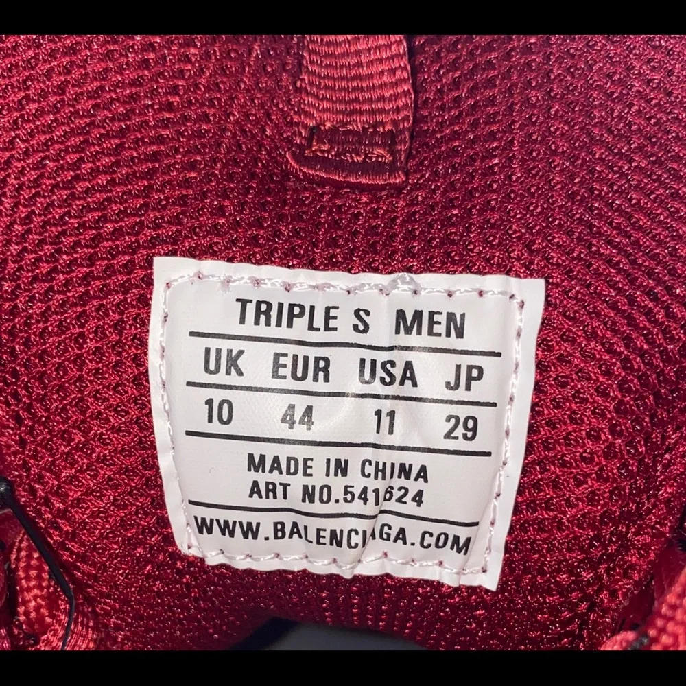 Balenciaga Triple S clear Sole Sneakers - Picture 5 of 5